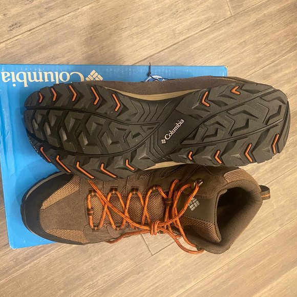 New Columbia Men's Redmond Iii Mid Waterproof Hiking Leather/Mesh Shoe size 17 - Picture 3 of 4